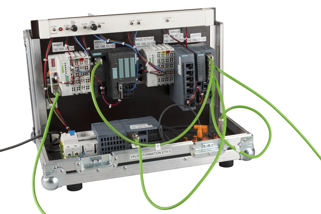 Valise de démonstration Ethernet industriel - AGILiCOM